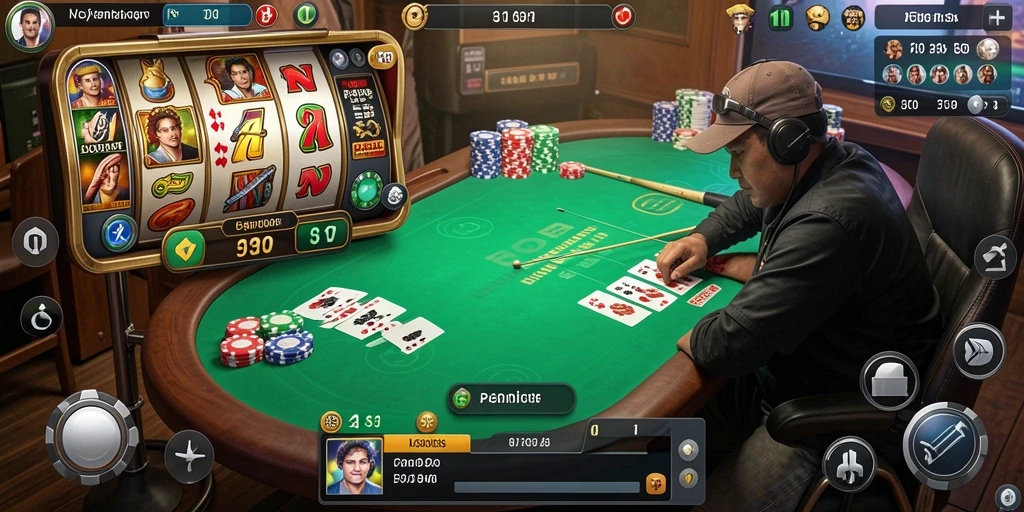 Tampilan awal game 555F yang menarik dan cerah.