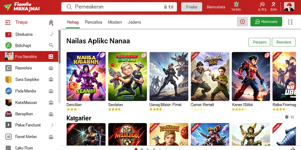 Tampilan antarmuka yang menawan dan intuitif.