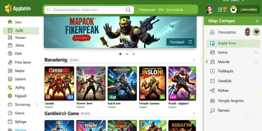 Screenshot menampilkan karakter utama dalam aksi.