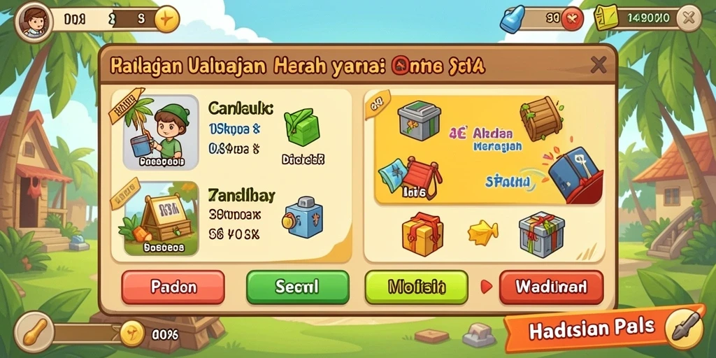 Tampilan antarmuka yang menarik dan mudah dinavigasi.