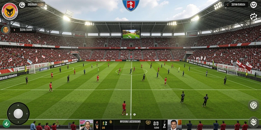 Screenshot menunjukkan tampilan permainan kartu yang menarik.