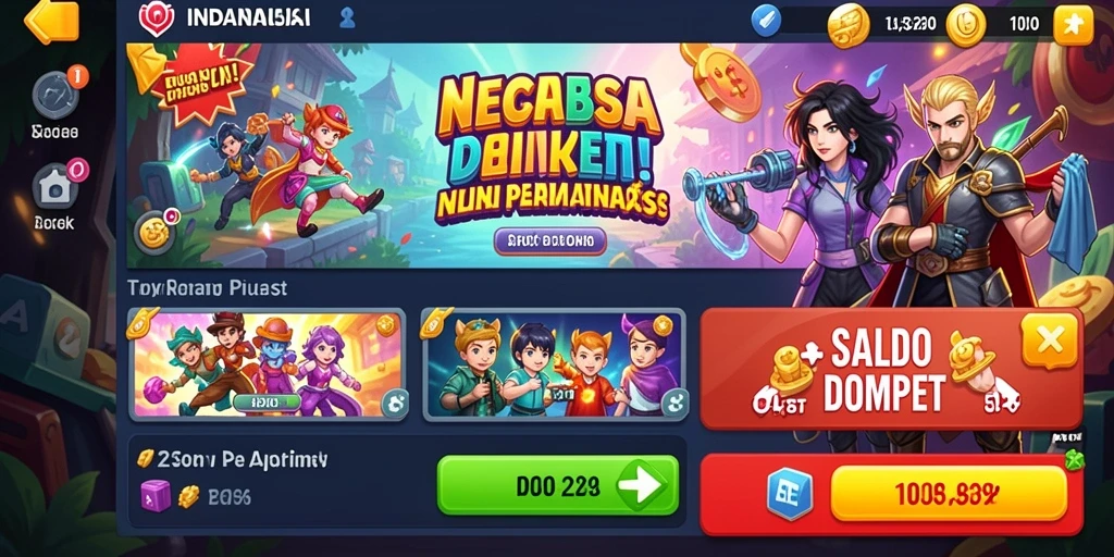 Tampilan pemandangan yang menakjubkan dalam BINTANGMPO.