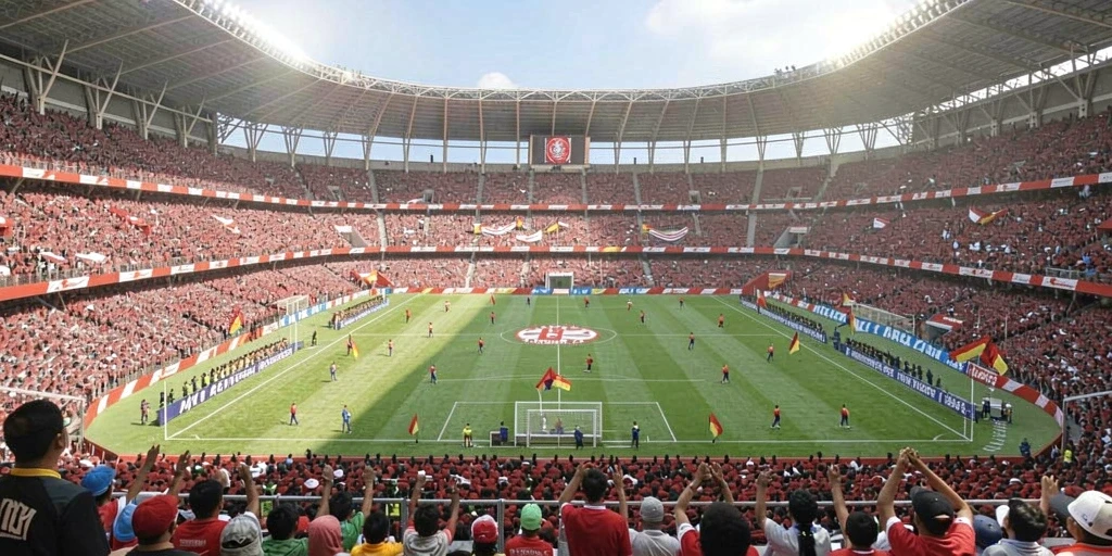 Tampilan beranda aplikasi BOLA88 yang user-friendly.