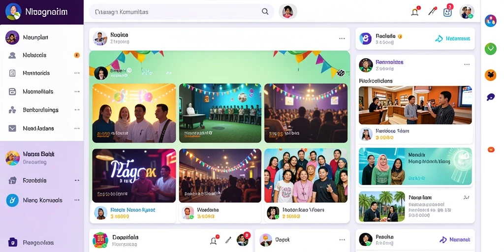 Tampilan antarmuka yang user-friendly dan menarik.