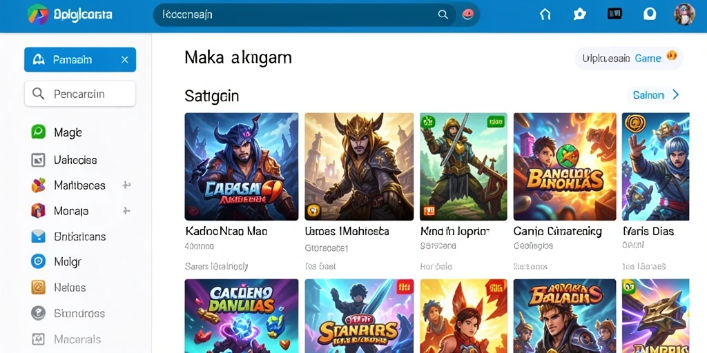 Tampilan antarmuka yang modern dan user-friendly.
