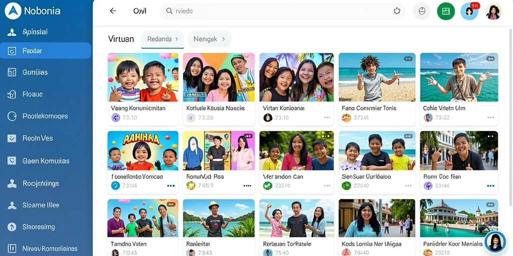 Tampilan antarmuka yang modern dan intuitif.