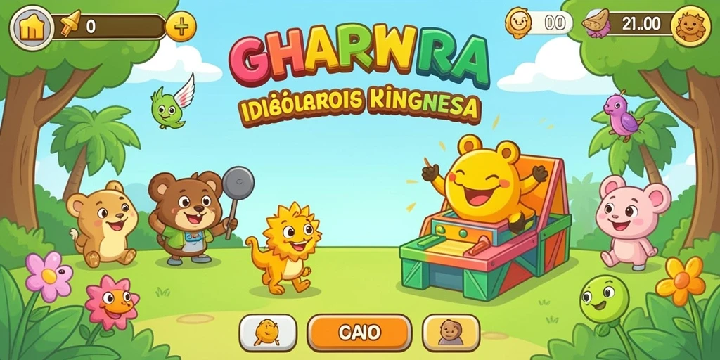 Tampilan awal permainan GADUNSLOT dengan berbagai pilihan mesin slot.