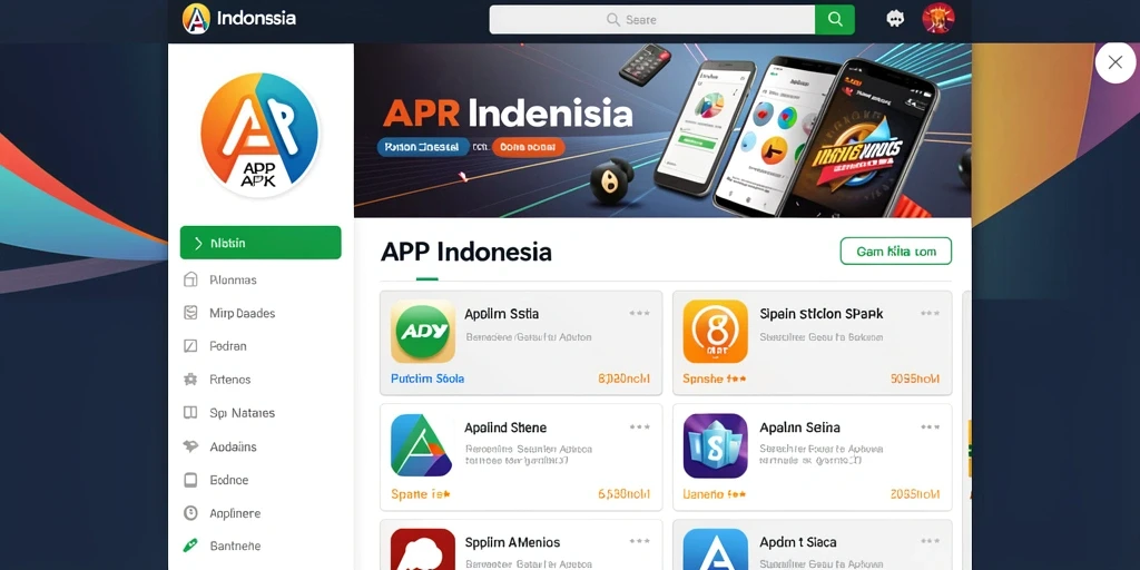 Tampilan awal yang menarik dengan karakter unik.