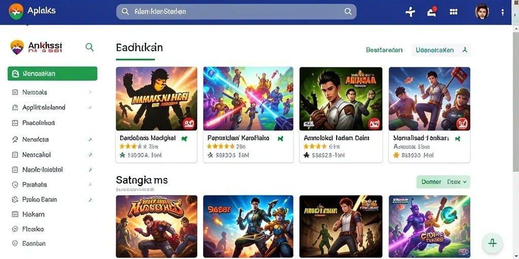 Tampilan antarmuka yang menarik dan mudah dinavigasi.
