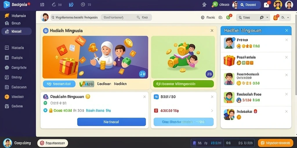 Tampilan antarmuka yang menarik dan mudah dipahami.