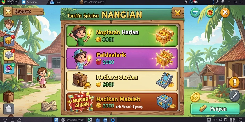 Tampilan antarmuka yang menarik dan user-friendly.