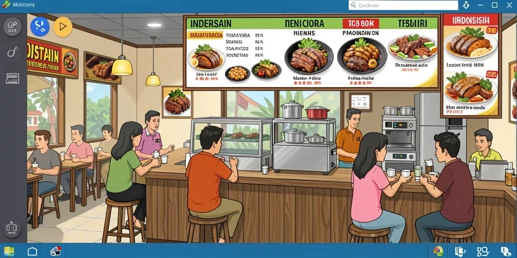 Tampilan antarmuka SVIP9 yang menarik.