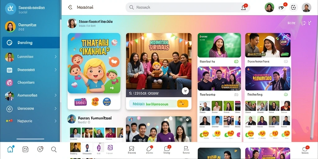 Tampilan antarmuka yang menarik dan user-friendly.