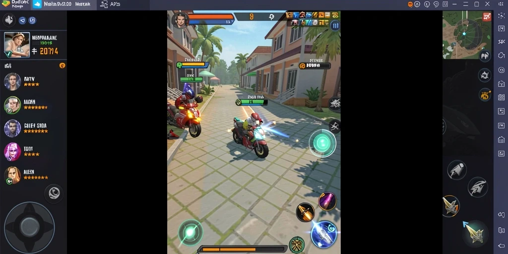 Screenshot menunjukkan level pertama game VV62 yang menantang.